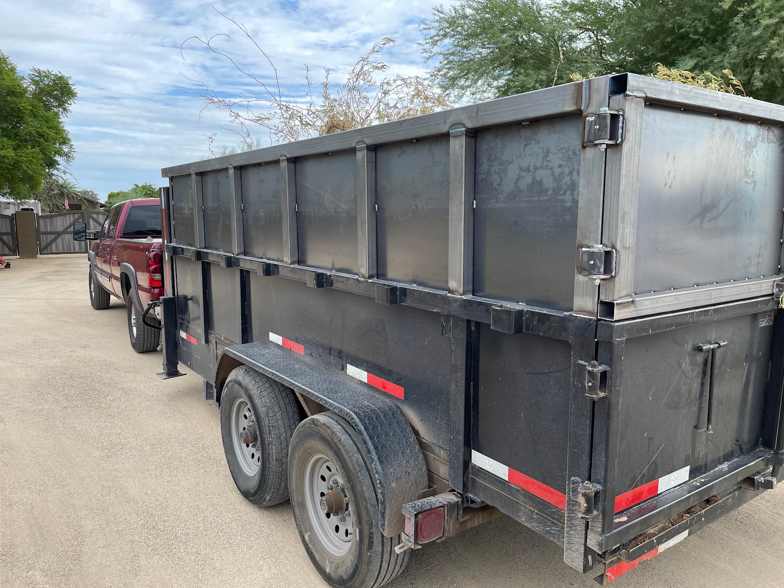 Junk removal job in Peoria by Canyon State Junk Removal